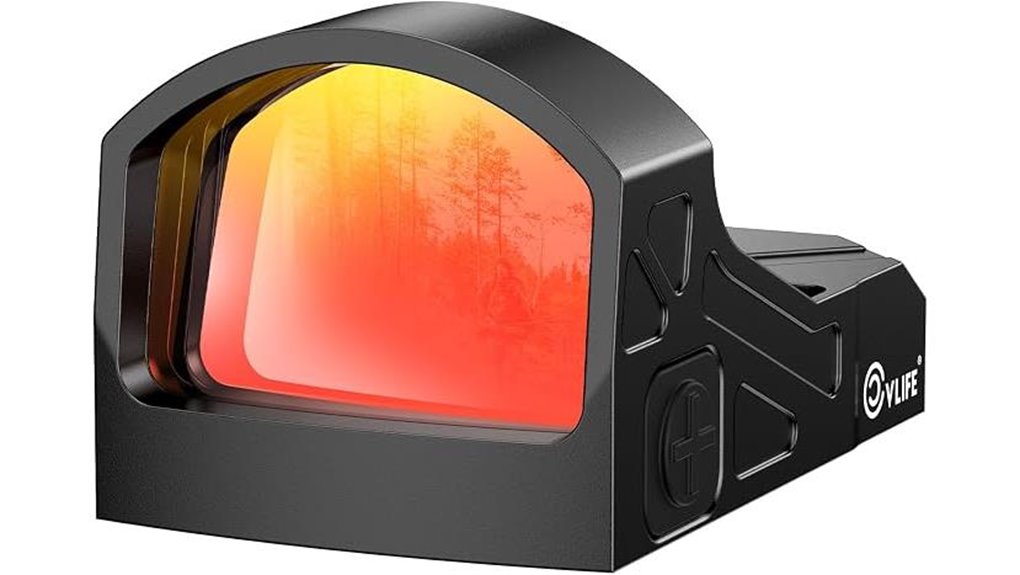 red dot sight 2 moa