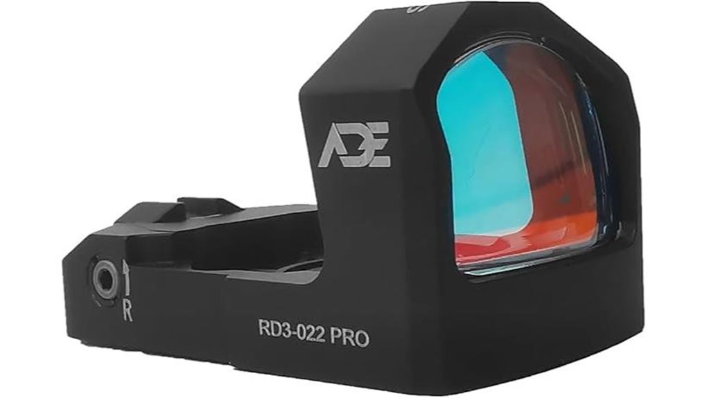 red dot sight motion activated