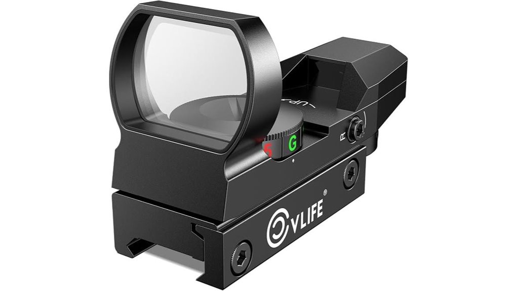 red green dot scope