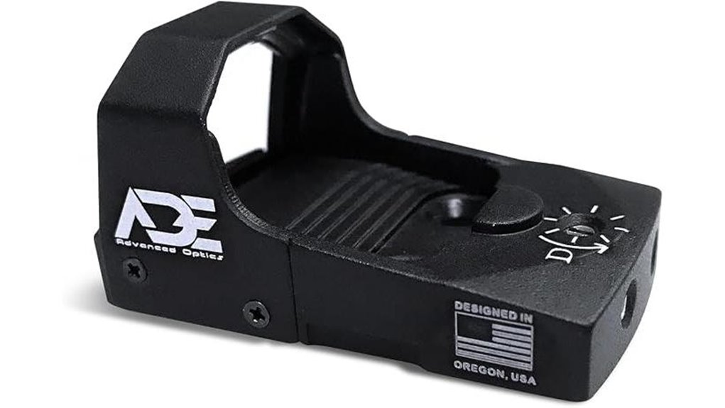 reflex sight with mount