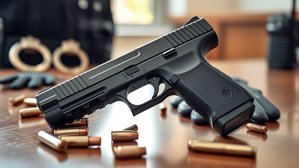 reliable durable police pistol