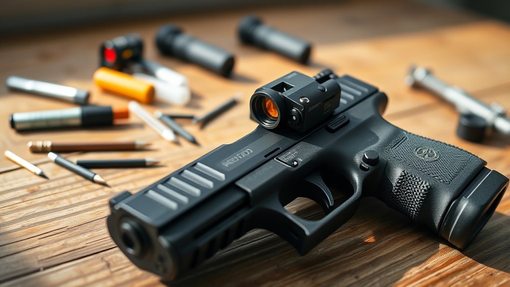 reticle battery compatibility clarity