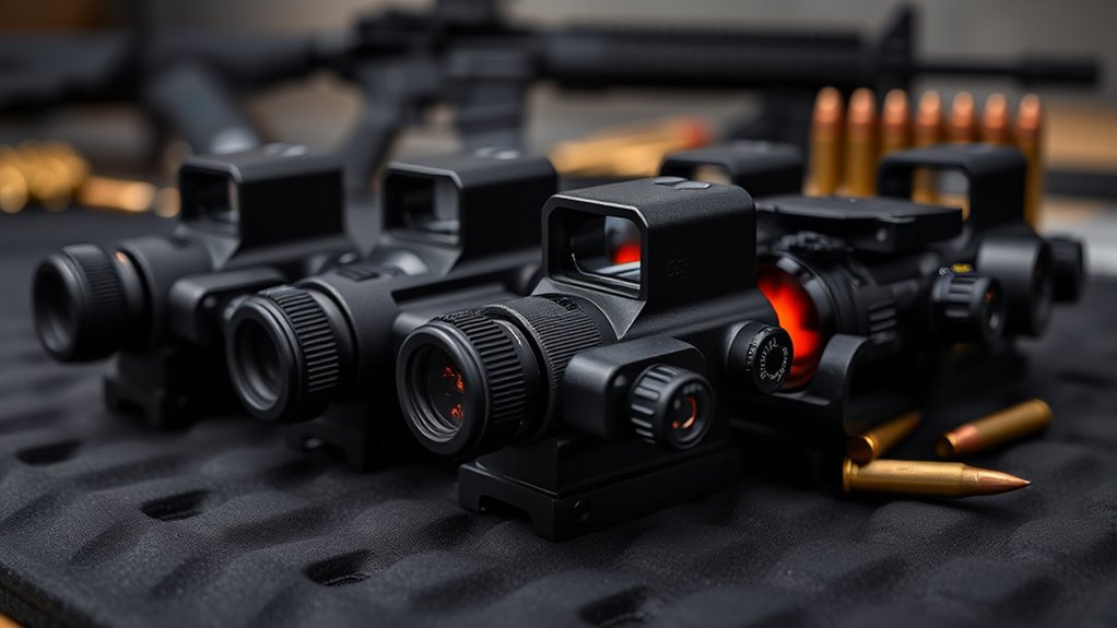 reticle battery compatibility durability