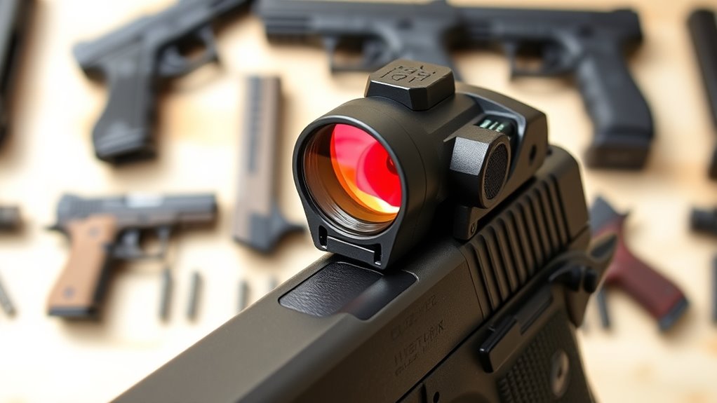 reticle battery durability clarity