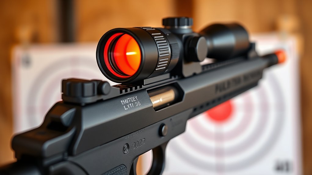 reticle battery mounting durability