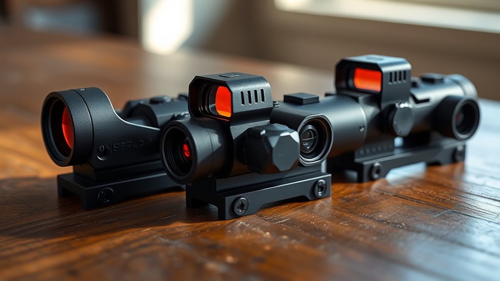 reticle brightness clarity durability