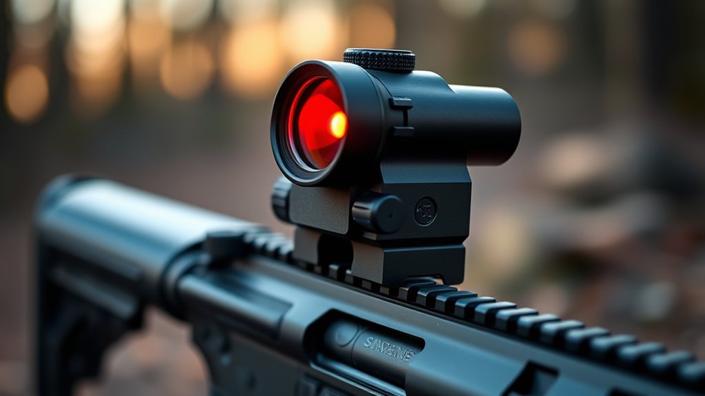reticle brightness durability battery