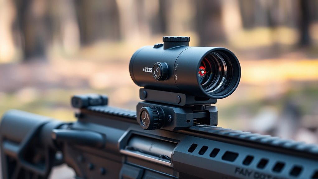 reticle brightness durability battery
