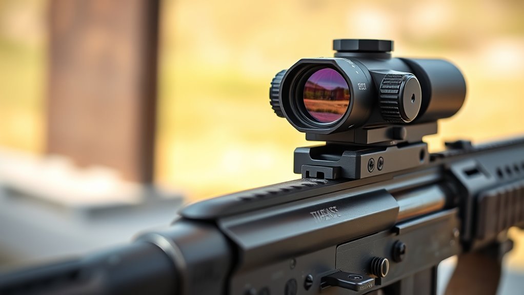 reticle durability compatibility visibility