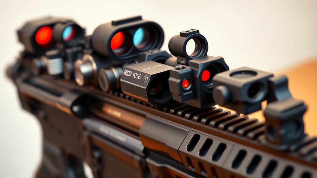 reticle lens brightness durability