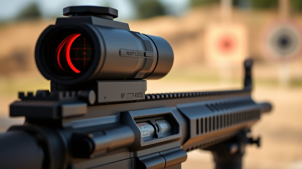 reticle lens brightness eye relief