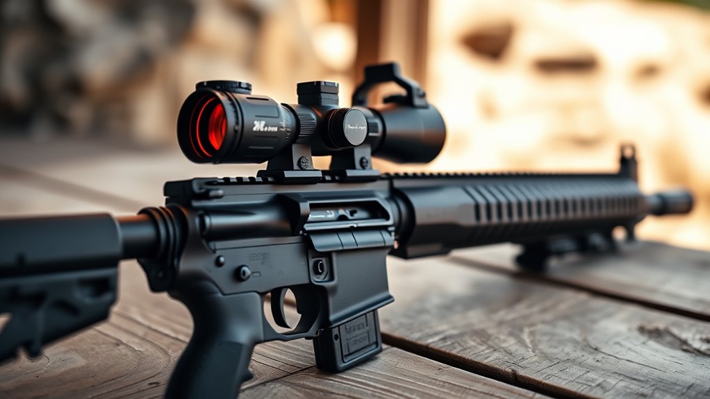 reticle magnification durability battery