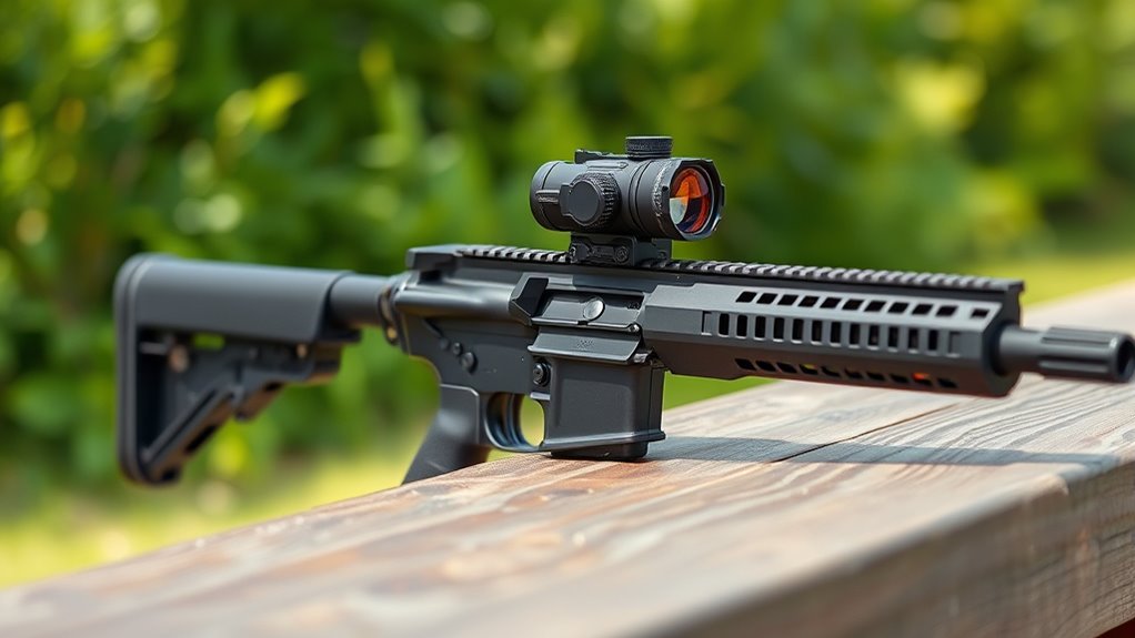 reticle mounting battery life