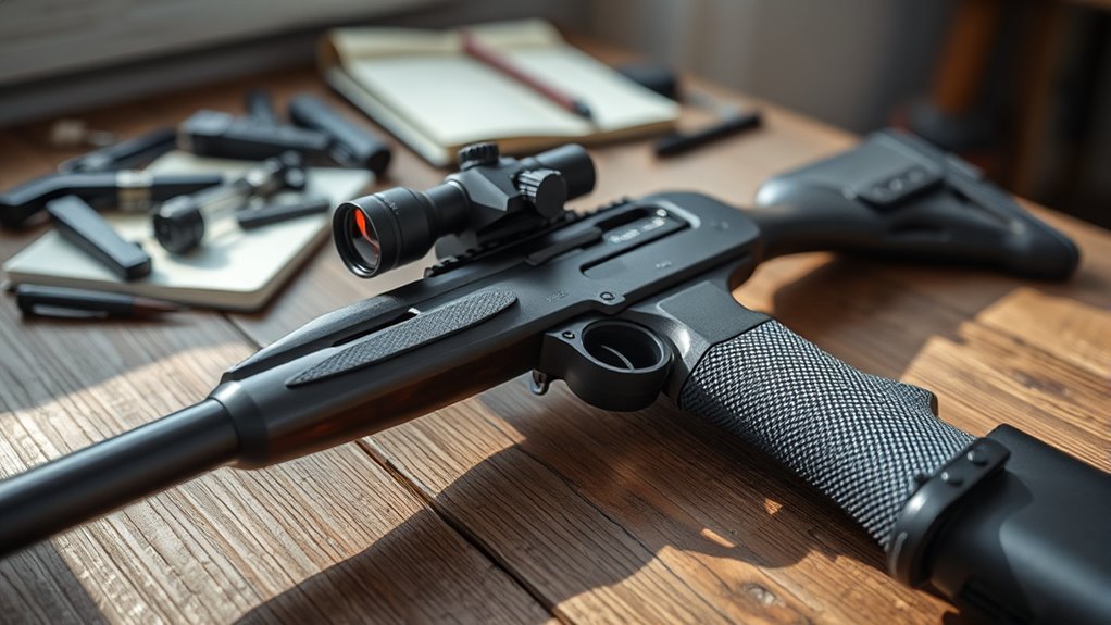 reticle mounting durability battery