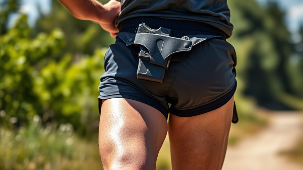 running holsters for concealment