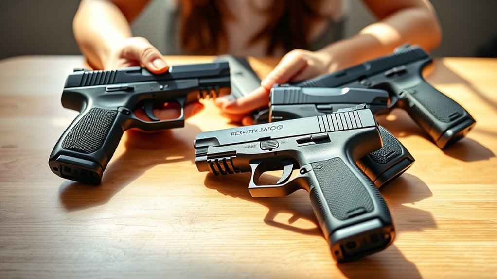 safe comfortable beginner pistol