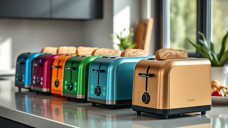 safe modern cool touch toasters