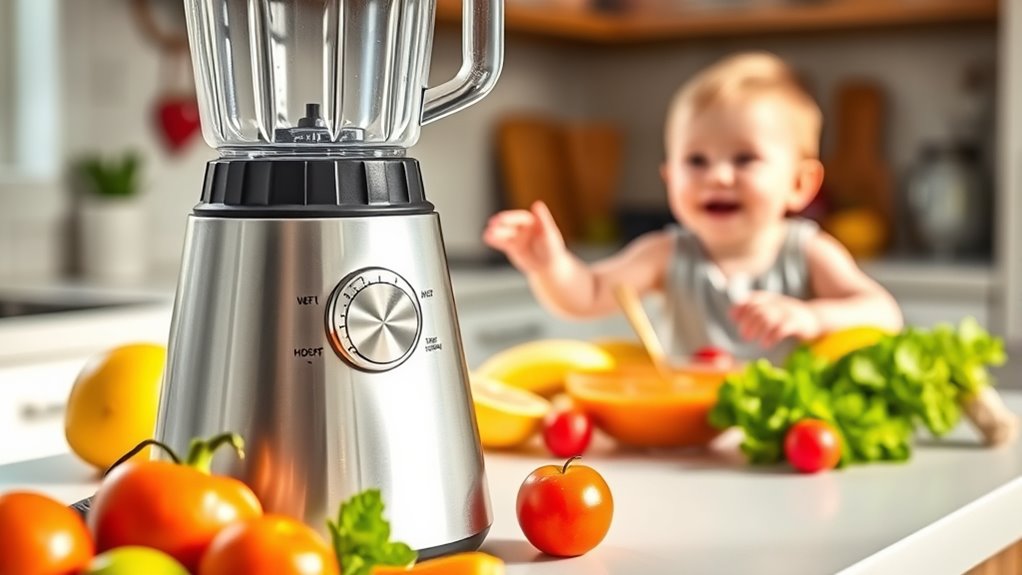 safe powerful easy clean blender