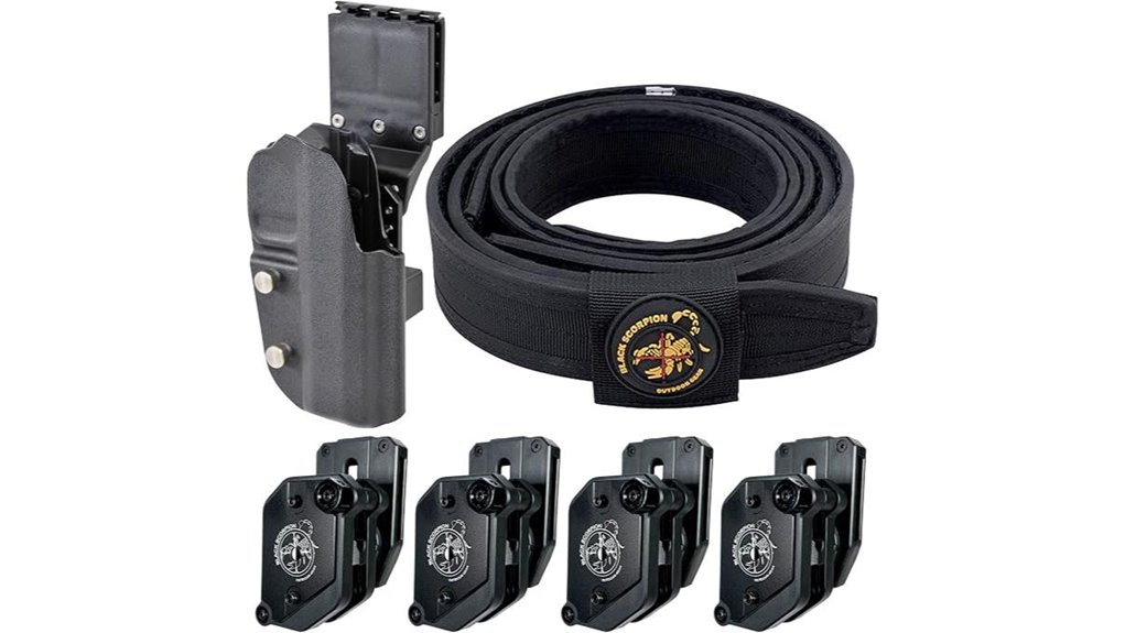 scorpion gear with belt