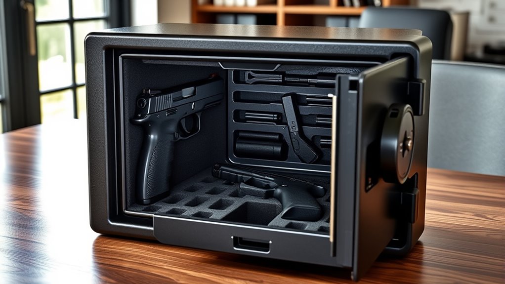 secure accessible firearm storage