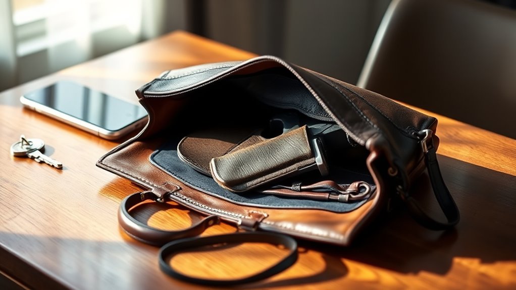 secure accessible purse holster