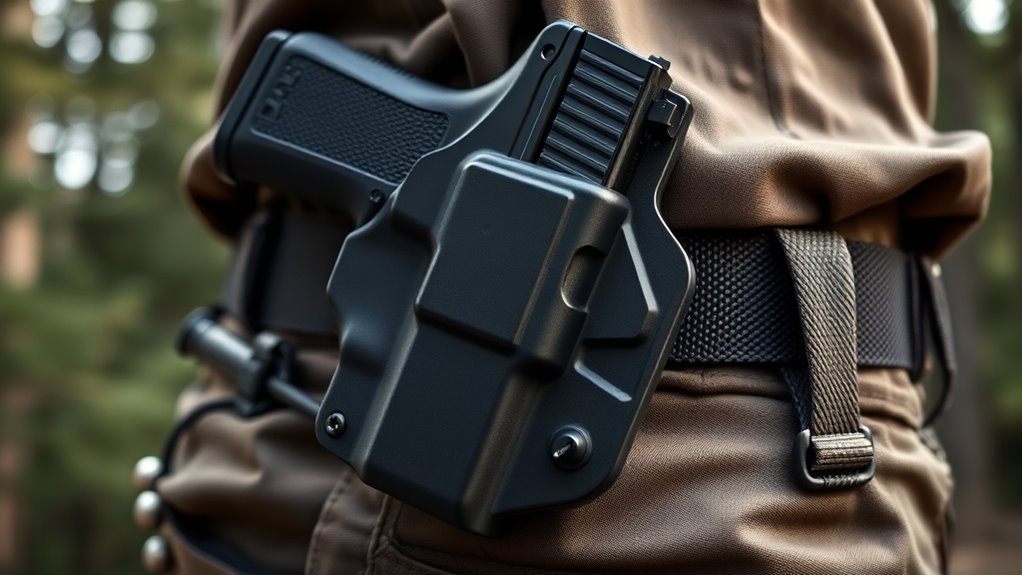 secure adjustable firearm holster