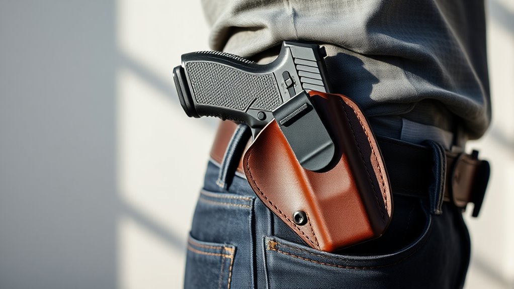 secure comfortable firearm holster