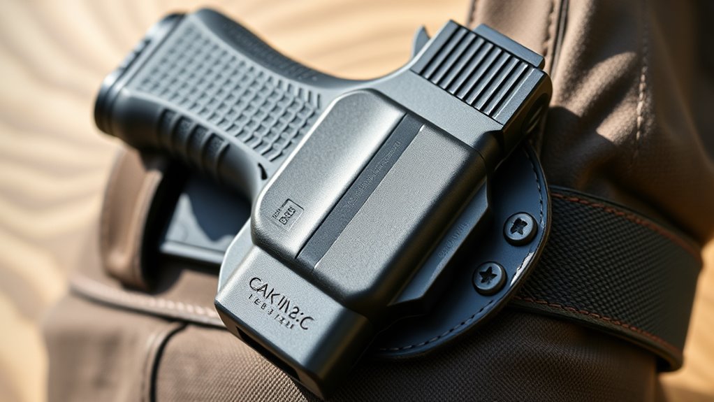 secure comfortable firearm holster