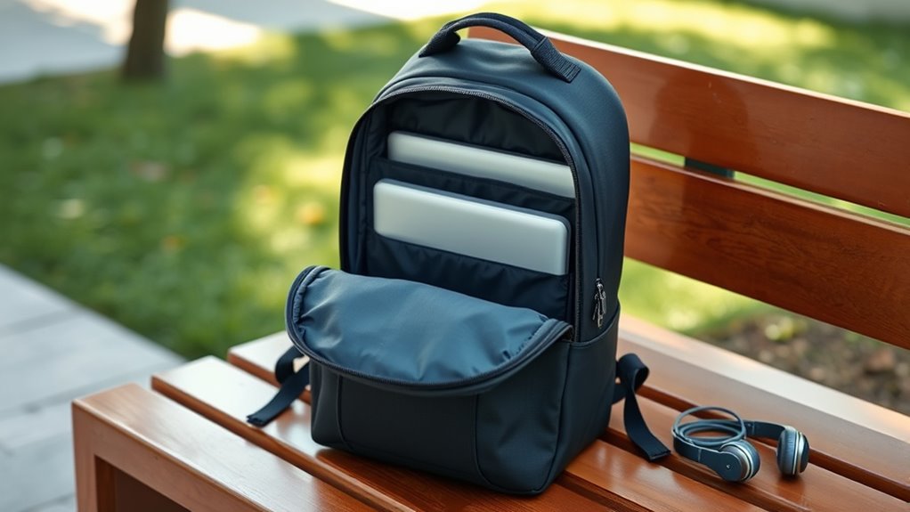 secure comfortable organized backpack