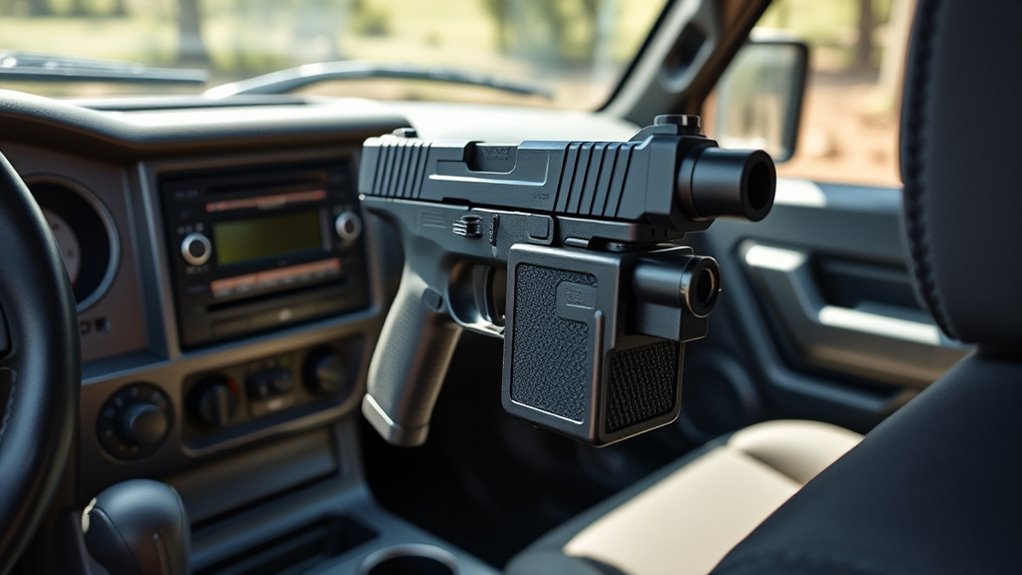 secure compatible firearm mount