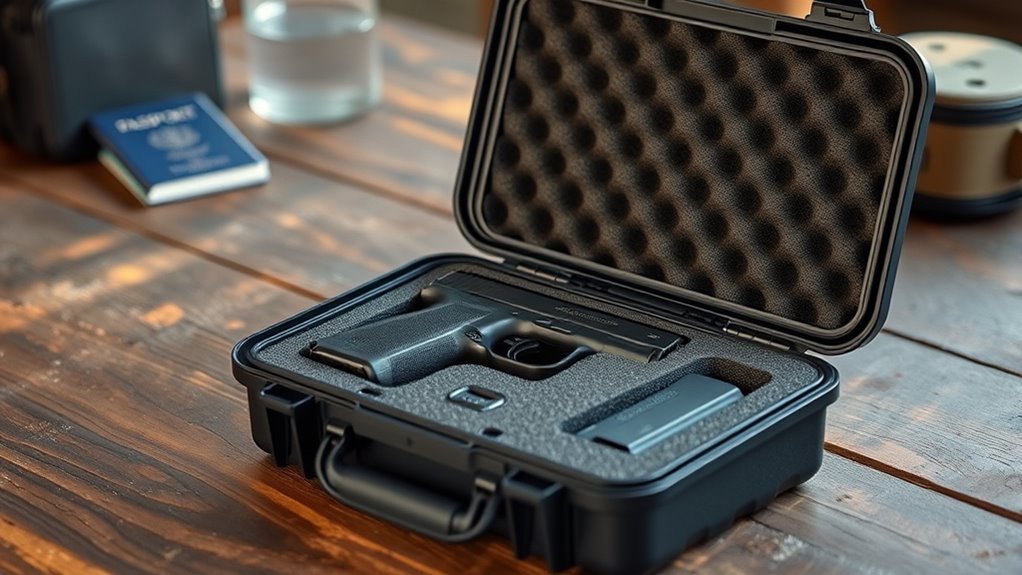secure durable portable firearm case