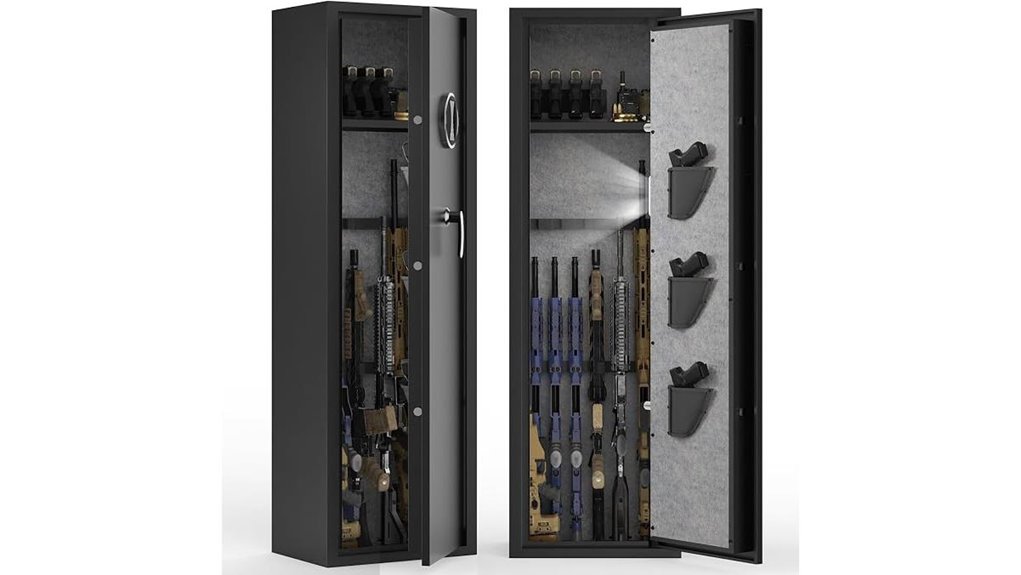 secure firearm safe alarm