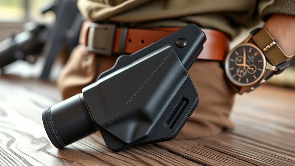 secure lightweight adjustable holster