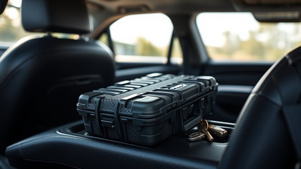 secure portable firearm storage