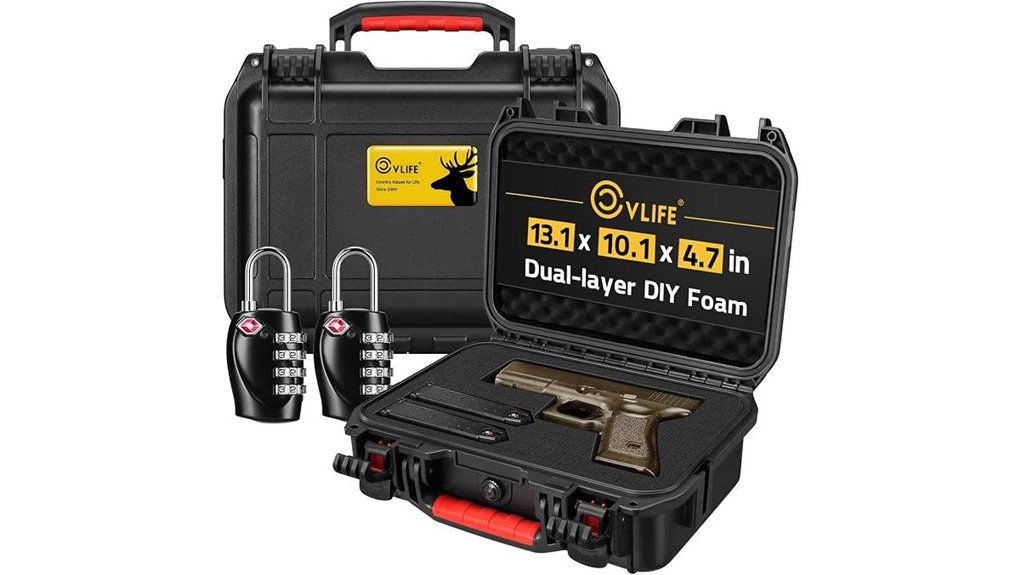 secure tsa approved pistol case