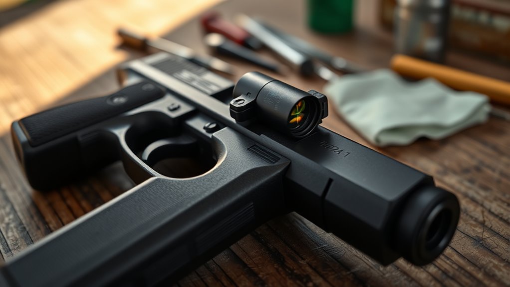 selecting optimal pistol sight