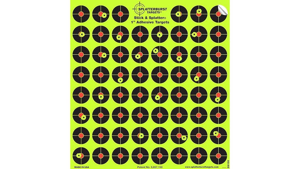 self adhesive shooting targets