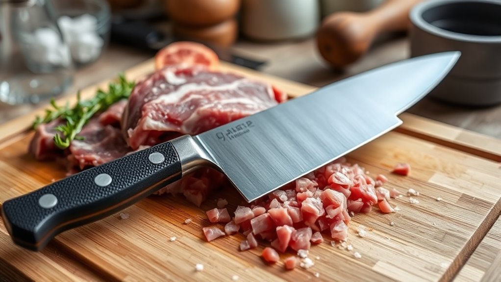 sharp balanced ergonomic knife