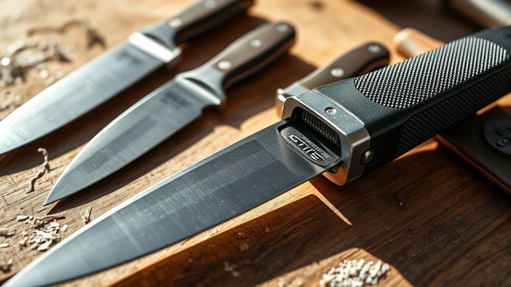 sharpener features and selection