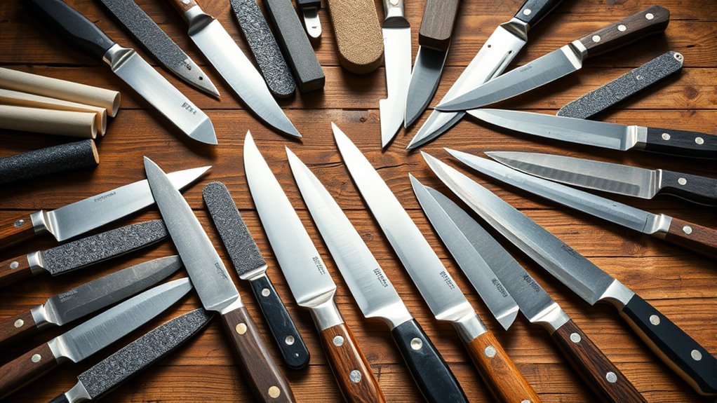 sharpening materials safety features