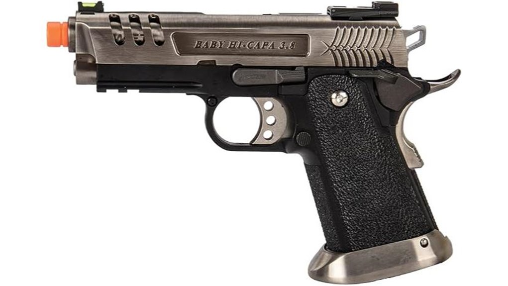 silver hi capa pistol
