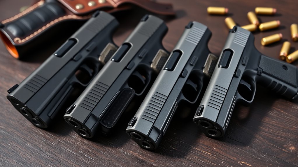 size weight reliability concealment