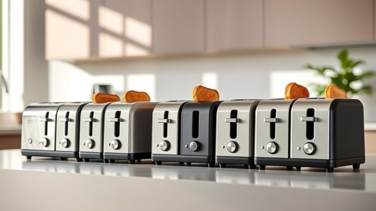 slim space saving toasters