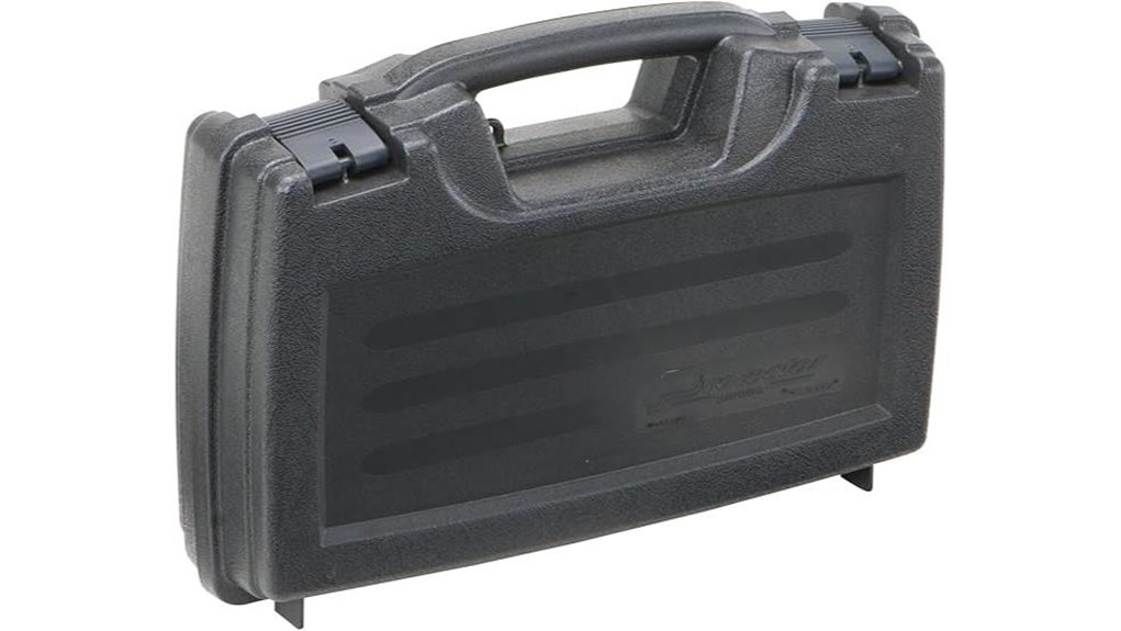small black pistol case