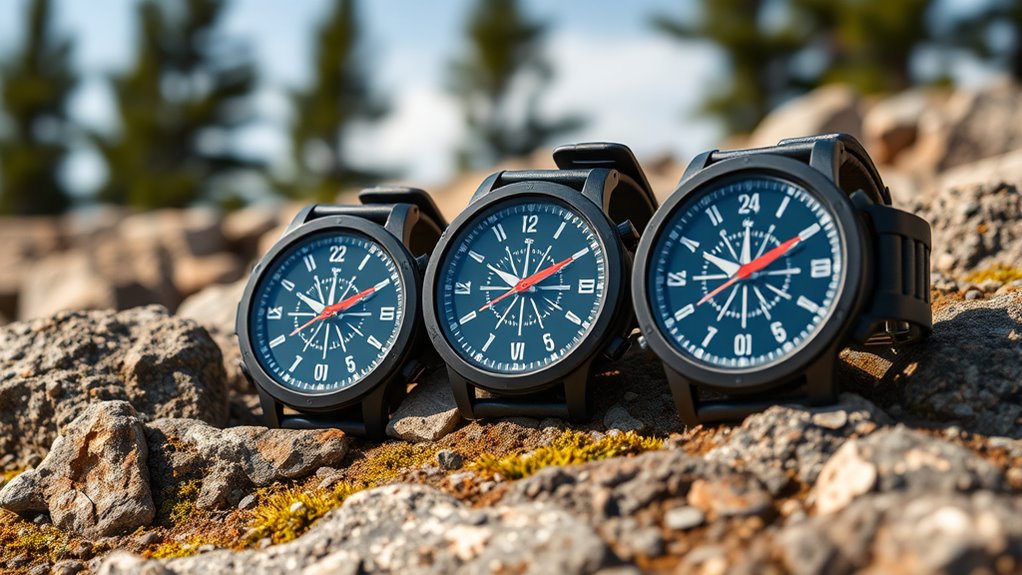solar charging accurate compass