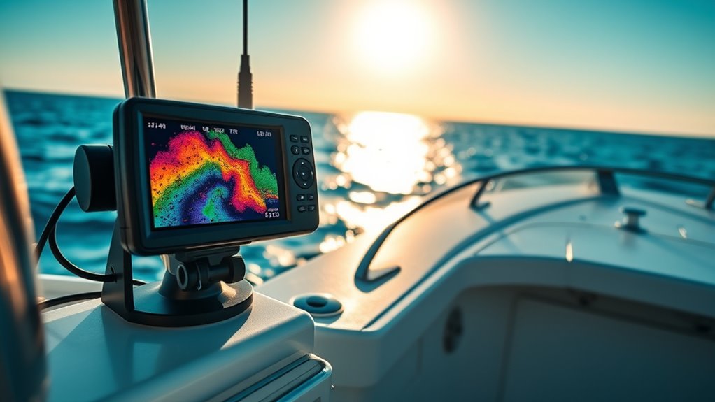 sonar display durability battery