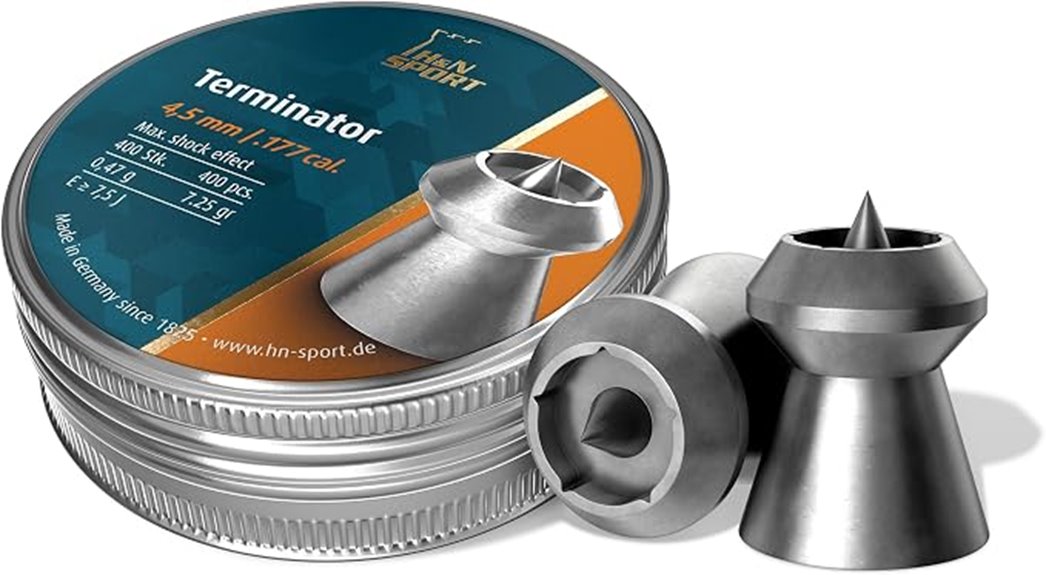 sport terminator hollowpoint pellets