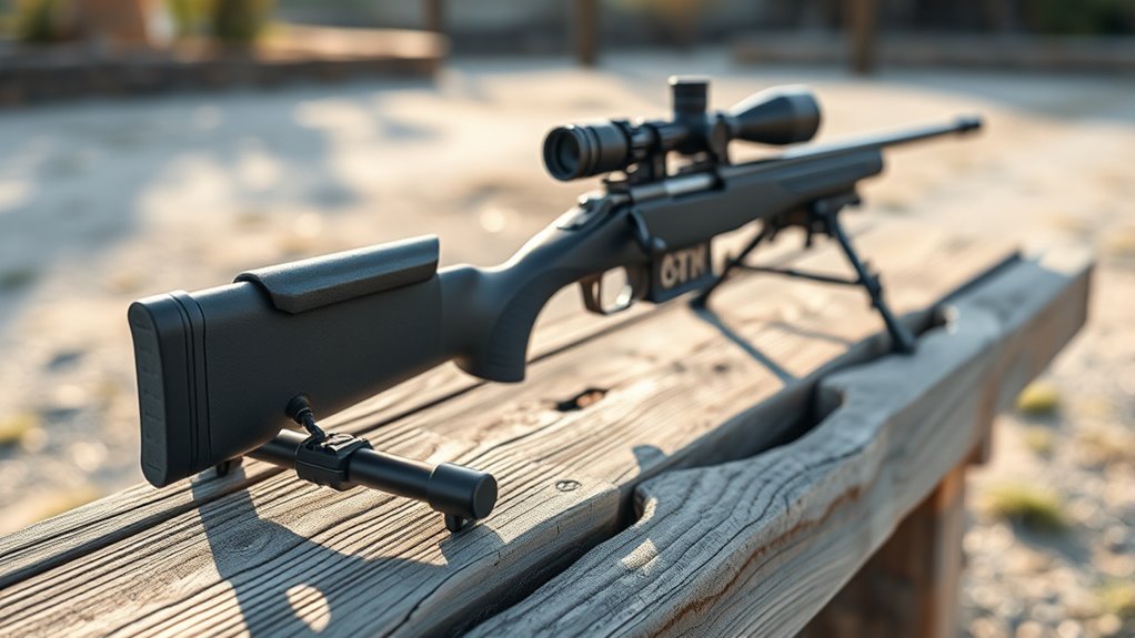 stable adjustable durable recoil absorbing