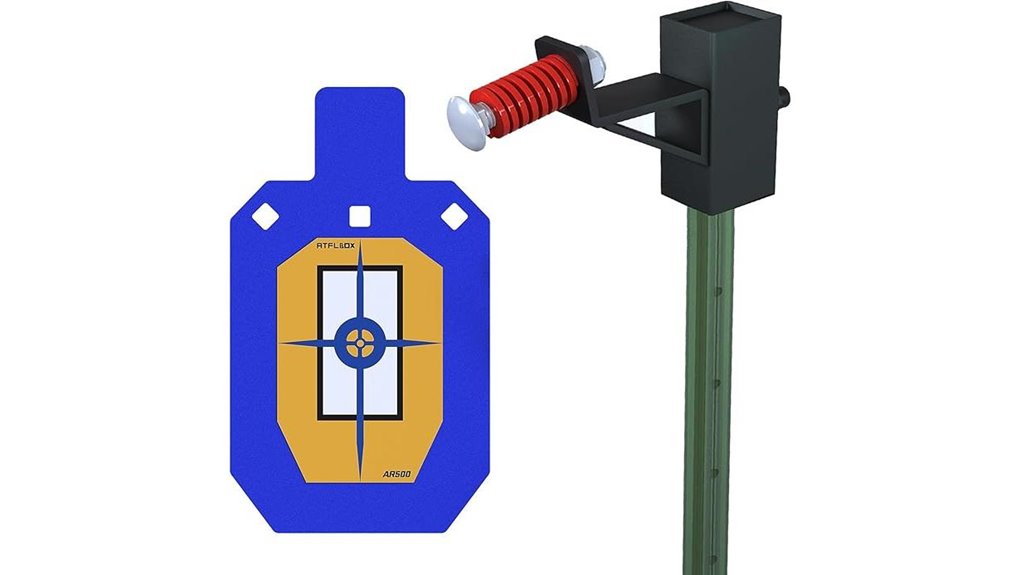 steel target with hanger