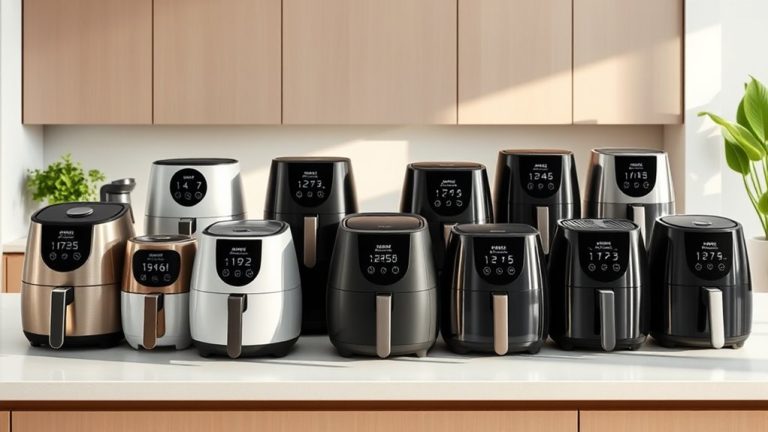 stylish air fryer selections
